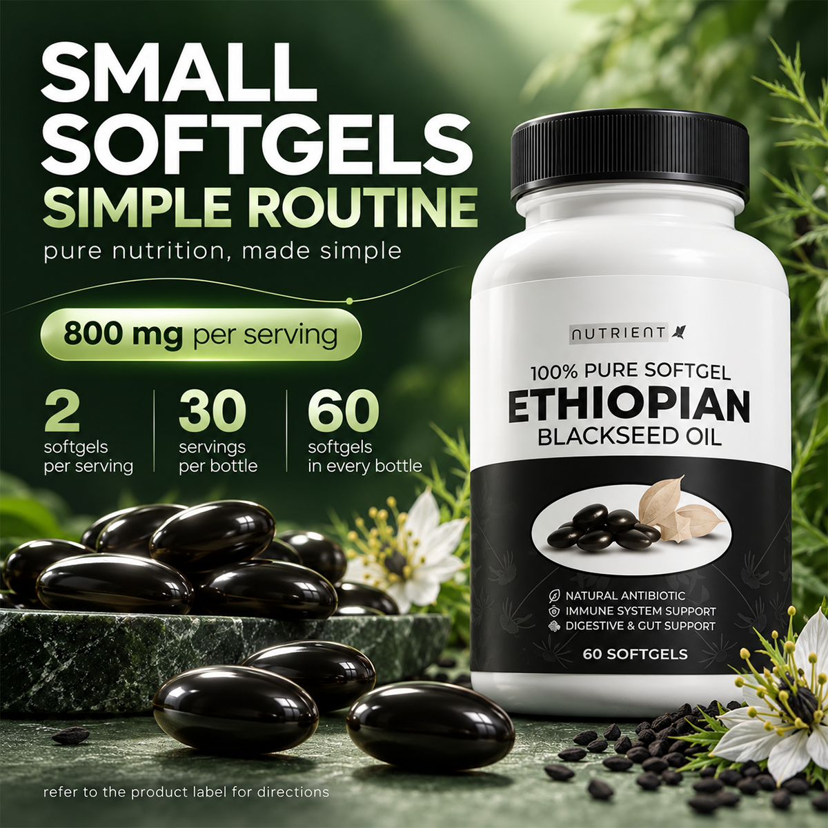 Ethiopian Black Seed Oil