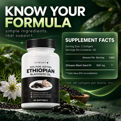 Ethiopian Black Seed Oil